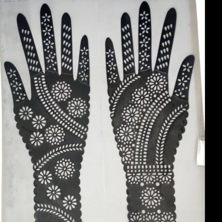 Artisan%201%20Pair%20Different%20Design%20Mehndi%20Sticker%20Hand%20For%20Women,Mehndi%20sticker%20Mehndi%20design%20-%20Image%203