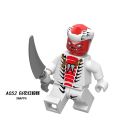 （New）Ninjago nake Minifigure kale Acidicu Pythor Chokun Ninja Movie erie Building Block Toy for ldren Model:A017. 