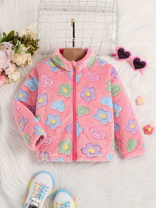 Imported Girls’ Fleece Shirts (4–7 Years) – Warm, Colorful ...
