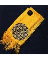 Net Stole Dupatta For KIds Girls PEACH YELLOW ORANGE Color Makri Net Dupatta For Younger Girls. 