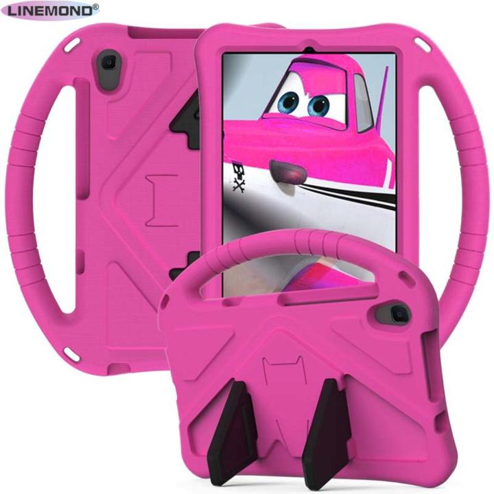 Kids Case for For TCL Tab 8 LE Case Kids Safety Tab 8 4G Cover Shockproof Stand Protective Shell For TCL TKEE Mid Light Weight Shockproof Silicone Handle Stand Kids Friendly CaseCases