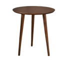 Curved Foldable Side Table, Coffee table (16 Inches Top & 20 Inches Height ) with Solid Wooden legs. 