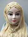 Cotton Turkish Ready To Wear Hijab with Pearl for girls | Hijab for womens | hijab for girls stylish | Soft & Comfortable Fabric-Multicolors-Adjustable Size | Scarf for girls | Scarf for womens. 