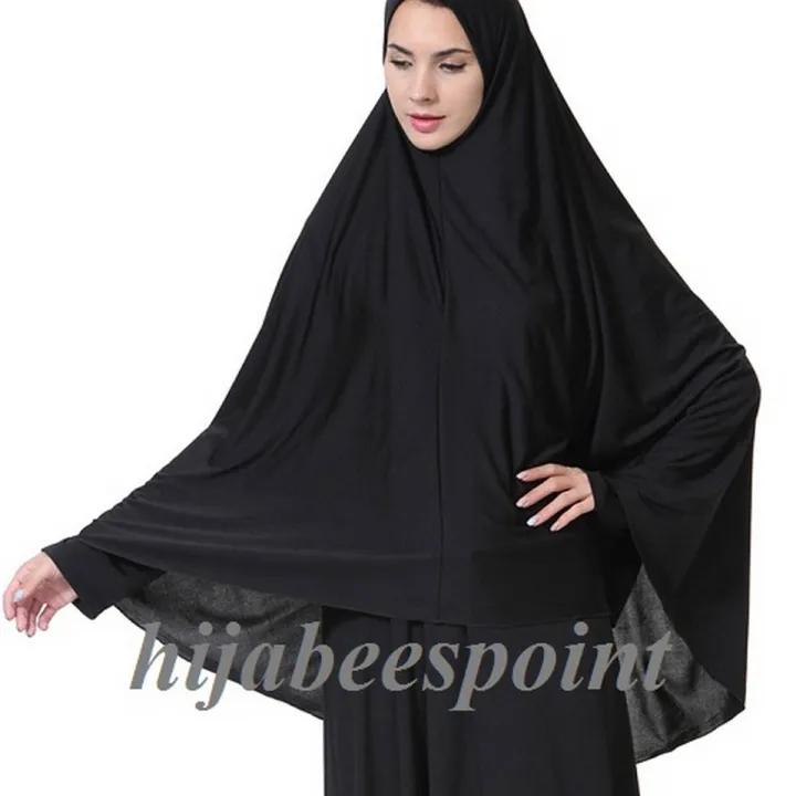 Hijabeespoint%20Prayer%20Scarf%20Black%20for%20Women%20&%20Girls%20-%20Image%204