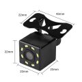 TOHAYIE Car Rear View Camera Universal 8 LED Night Vision Backup Parking Reverse Camera Waterproof 170 Wide Angle HD Color Image (without Cable). 