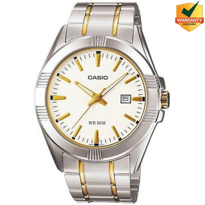 Original Casio - MTP-1308SG-7AVDF - Stainless Steel Watch For Men