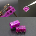 2pcs Dustproof Mouse Micro Switch 3Pin Gold Contactor 150 Millions Click Life. 