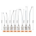 1Pcs Stainless Steel Birds Feeding Syringe Tube Nozzle Rats and Mice/Parrots/Birds/Poultry/Pets Elbow Gavage Needles. 