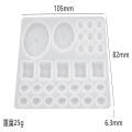 DIY Art Craft Coasters Coffee Coaster Silicone Mold DIY Crystal Resin Mold Mirror Silicone Mold Crystal Epoxy Mold. 