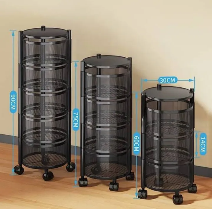 Kitchen%20Round%20shape%20Storage%20Rack%20Vegetable%20Rack%203/4/5%20Layer's%20360%20Degree%20Movable%20Cylindrical%20Kitchen%20Storage%20Rack,%20Closet%20Storage%20Rack,%20Condiment%20Jars,%20Vegetable%20and%20Fruit%20Kitchen%20Storage%20Trolley%20for%20Home/Office%20-%20Image%202