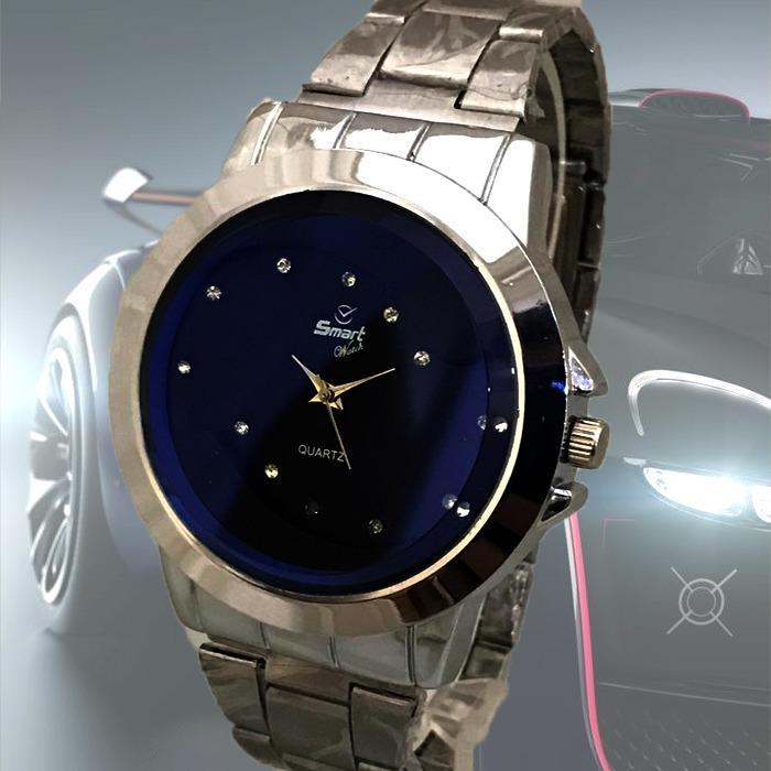 Smart  Stainless Steel Casual Watch for Man SMART Quartz Watches for Boys & Men New Fashion Wrist watch for Casual And Party Wear and Gifts