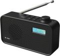 DAB Radio Portable, DAB Plus/DAB Radio, FM Radio, Small Radio, Digital Radio Mains Powered or Battery, USB Charging, Clear LCD Display (Black) UK IMPORT. 