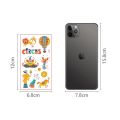 10Sheet Cartoon Circus Tattoo Temporary Tattoo Cute Color Tattoo Sticker Body Tatoo for Children Waterproof Kids Tattoos. 
