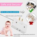 3 in 1 Extender Plug Adapter Foldable Split Plug Rotating 180 degree Expansion Power Wall Socket 2500W. 
