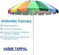 10 feet diameter Rainbow Umbrella / With Uv Protection. Waterproof,. 