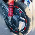 Rim Sticker Strips for HONDA CB150F. 