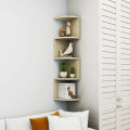 Marvelous 5 Layer Wall Mounted Corner Storage  by eFurniturePK. 