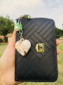Cute marble heart keychain for girls, Stylish marble heart design keychain for women bag hanging. 