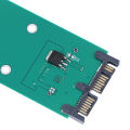 1Pc Mini PCIe PCI-e mSATA 3x5cm SSD To 1.8" Micro SATA Adapter Converter Card WEIRUI. 
