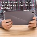 Tablet case for Samsung Galaxy Tab S6 Lite 2020 / Samsung Galaxy Tab S6 Lite 2022 Silicone soft shell TPU cover Transparent. 