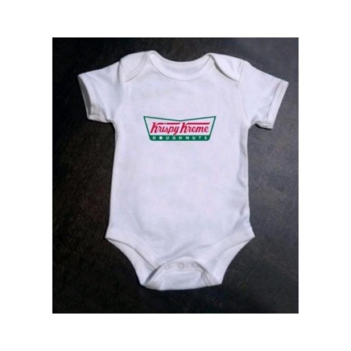 Krispy Kreme Customized Baby Onesie Outfit