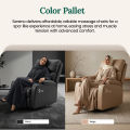 Sereno Life Recliner Sofa First Class (Special Edition), 360-Degree Swivel Base, Full Back & Leg Support & 3-in-1 Functionality. 