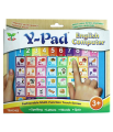 Y-Pad - English And Math Learning Touch Screen Learning Tablet For Kids | Play and Learn | Educational Tablet For Your Kids | Contain  Spelling, Letters, Words and Quiz. 