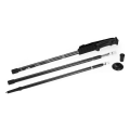 New High-Quality Anti-Shock Trekking Pole, 3-Section Adjustable Hiking Walking Stick with Ergonomic Handle for Outdoor Recreation. 