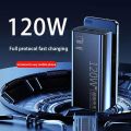 120Watt 20000mAh Fast-Charging Power Bank with Digital Display: Compatible with Huawei, Xiaomi, iPhone, Samsung, Redmi, and Infinix Devices. 