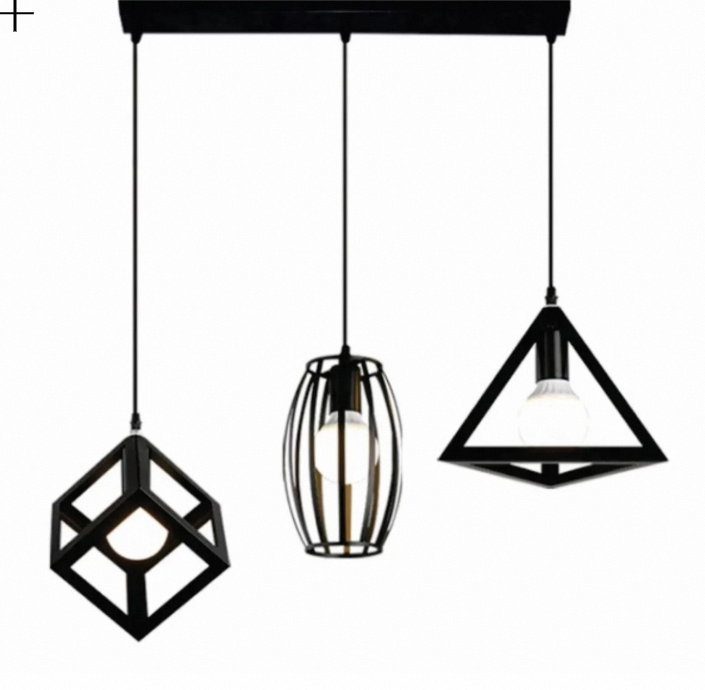 Toheed Wood Contemporary Pendant Light Trio | Daraz.pk