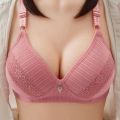 Non Wired Brazier for Women Plain Foam Padded Lifting Bras for Girls with Adjustable Straps and Back Closure for B and C Cups. 