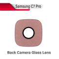 Samsung C7 Pro Back Camera Glass Rear Camera Glass Lens Replacement Rose Gold. 
