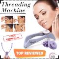 Hair Remover Machine with Extra Threads, Skin Care Facial Hair Threading Machine , Flawless Hair remover accessories- Hair removal appliances. 