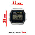 Original Digital Casual Waterproof Stainless Steel Premium Quality Wrist Watch. 