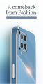 icasecover for Samsung Galaxy A12 Back Cover Luxury 6D Plating Frame Shiny Bling Phone Pounch Soft Silicone Square Phone Case. 