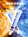Kraft Silicone Rubber Glue K-704 K-705 K-706 Silicone Sealant High Temperature Resistant Insulating Adhesive Waterproof Fixing Adhesive K-703 Electronic Electrical Machinery Adhesive 45g/300ML. 