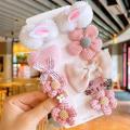 9Pcs/Set Baby Hair Clips For Girls Cartoon Bunny Children Barrettes Lattice Flower Bows Kids Hairpins Baby Girl Hair Accessories. 
