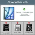 For iPad Air 11-inch (M2) 2024 Screen Protector tempered screen glass protector 6TH Generations 2024 A2902, A2899, A2900. 