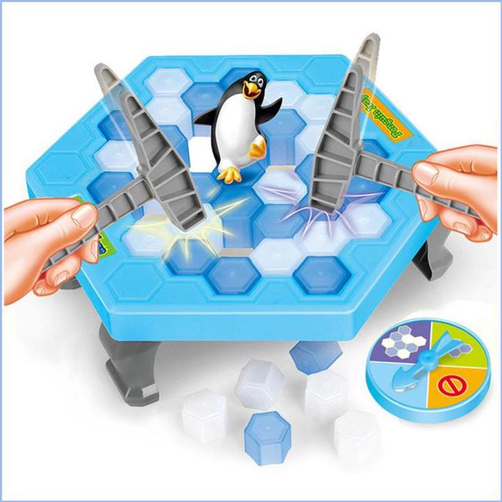 Penguin Ice Breaking Save The Penguin Great Family Toys Gifts Desktop Game