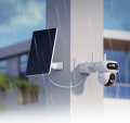 HB90 Dual Kit  EZVIZ HB90 Dual Kit Dual-Lens All-Day Recording Wi-Fi Camera + Solar Panel 8W2K⁺ & 2K⁺ Dual-Lens All-Day Recording Wi-Fi Camera + Solar Panel 8W. 