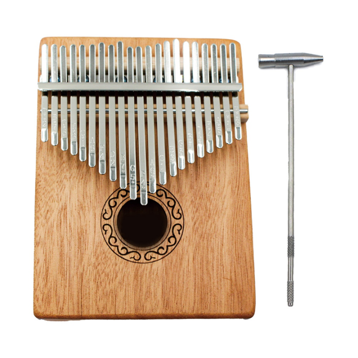 Kalimba Thumb Piano 21 Keys, Portable Mbira Finger Piano Gifts for Kids with Tuning Hammer