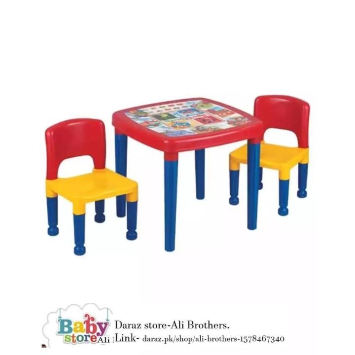 Kids Study Dining Set Chairs Table