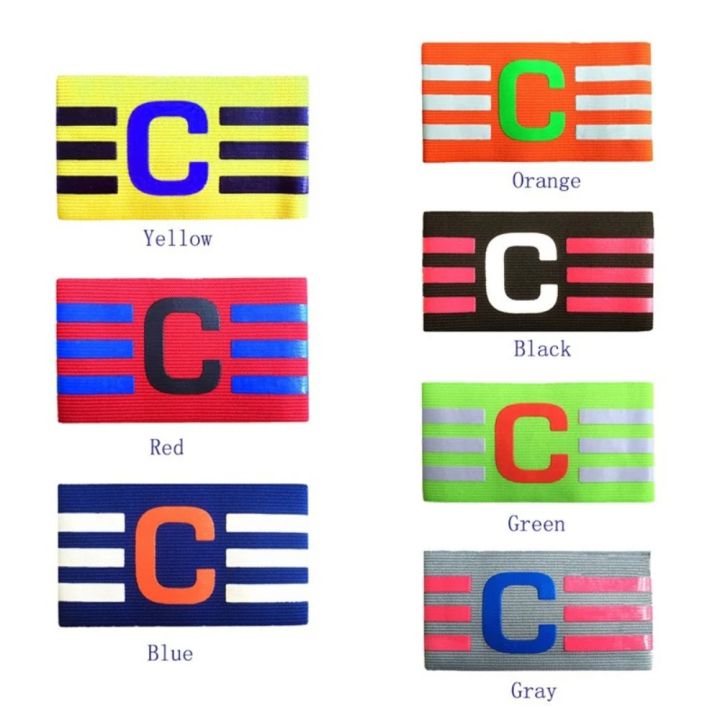 New Captain Armband Leader Match Adjustable Football Armband Creative World Cup Arm Sleeve School Reward for Kid