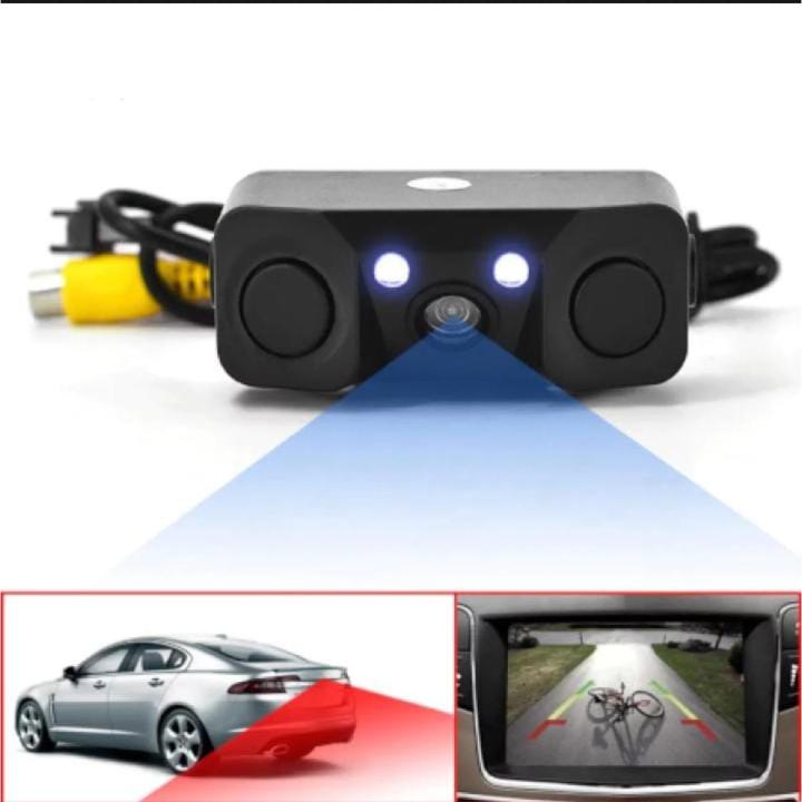 Night Vision Car Rear Vew Camera with Visible Parking Sensor