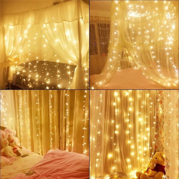 Golden Fairy Light String High Quality - Electric (220v) - Non LED for Function, Party , Eid Milad , home Decoration & festival Christmas New year