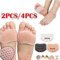 2PCS Silicone Gel Open-toed Toe Pads Sleeve Forefoot Cushions Toe Protector for Feet High Heels Foot Cover Metarsal Pain Relief Toe Cover. 