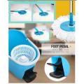 [High Quality] Spin mop with easy wheels and bucket for magic 360 degree cleaning. 