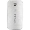Nexus 6 Crocodile Texture Mobile Skin Case - White. 