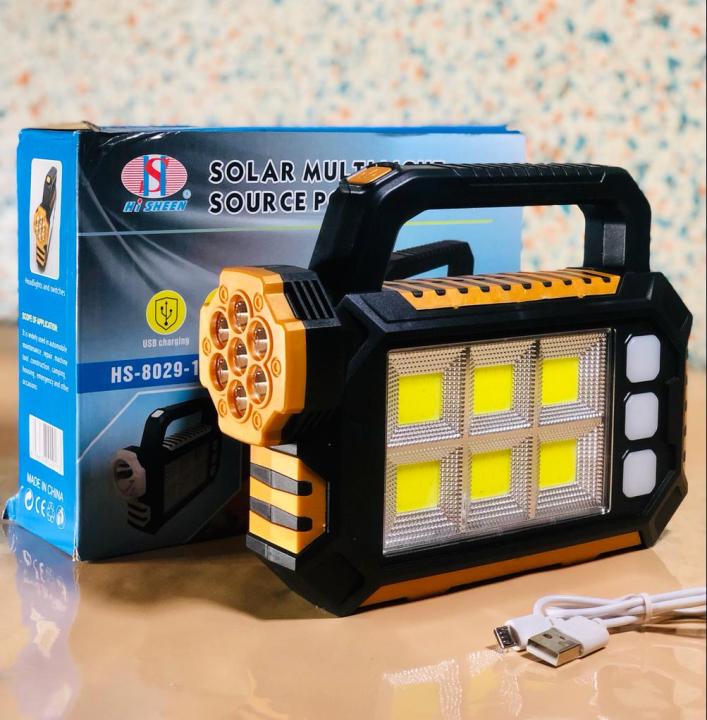 4in1 Rechargeable LED Work Light 3000 Lumen Portable Work Light with Spot Flood Light USB Cordless Worklight Tool for Garage Shop Job Site Lighting Outdoor Camping Hiking Car Daraz.pk