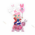 Authentic Aged Rabbit Wang Series Blind Box DIMOO LABUBU POPMART Doll Cute Figures. 